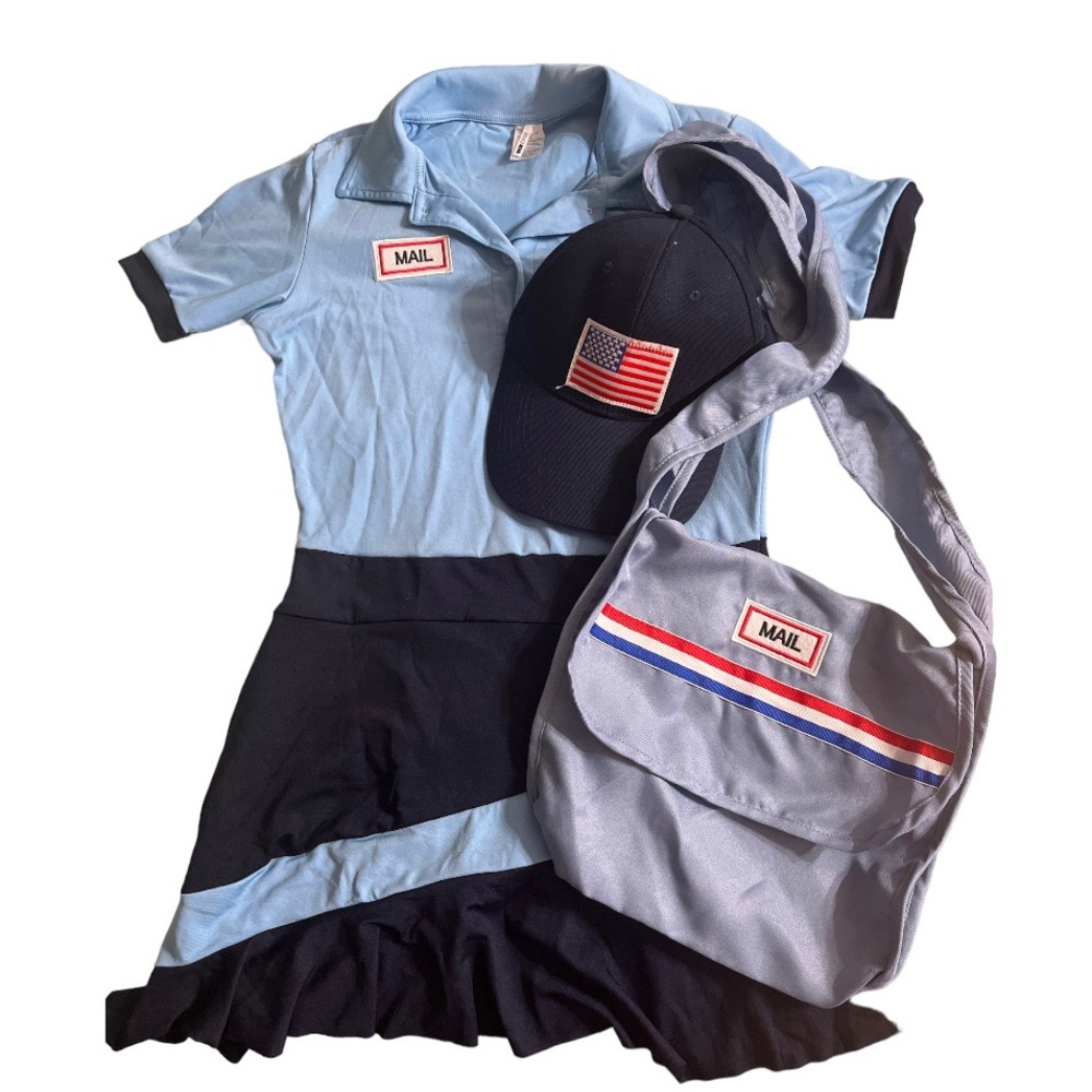 Mail carrier costume
